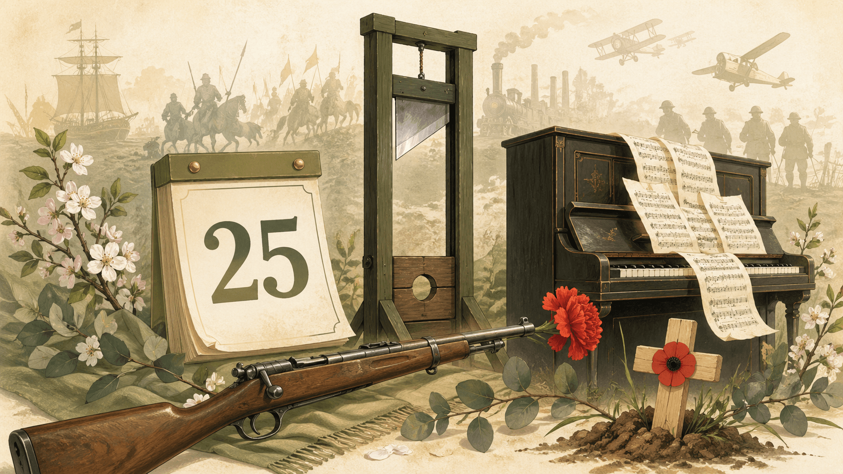 Le 25 avril à travers l'Histoire