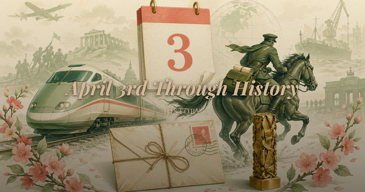 April 3rd Through History - Medium Quiz | QuizFury