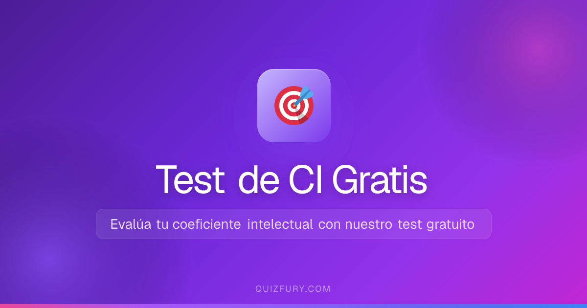 Test de CI gratis online - Mide tu inteligencia | QuizFury